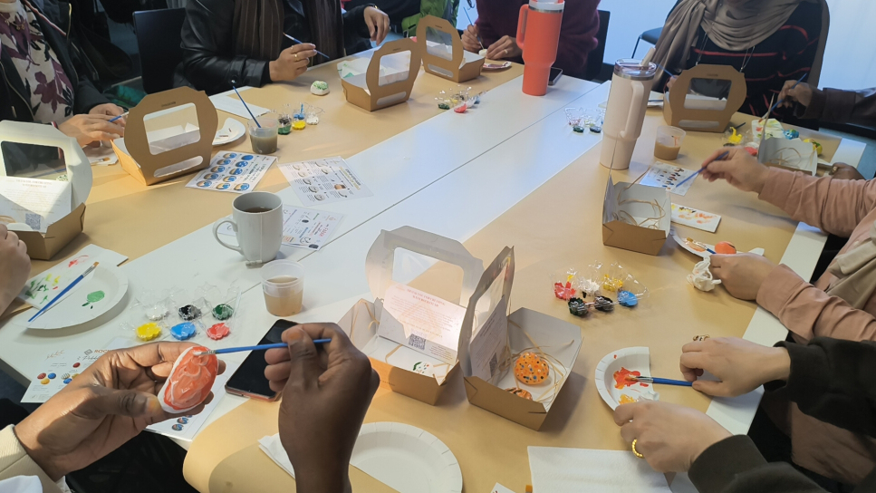 school art workshop classroom